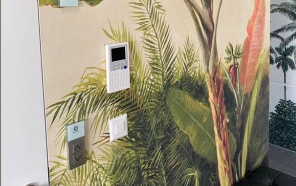 Interior design entrance in Zurich before image