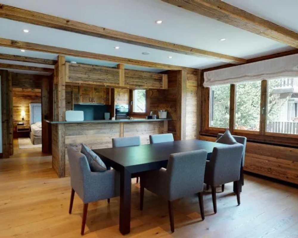 Apartment in St. Mortiz interior design project