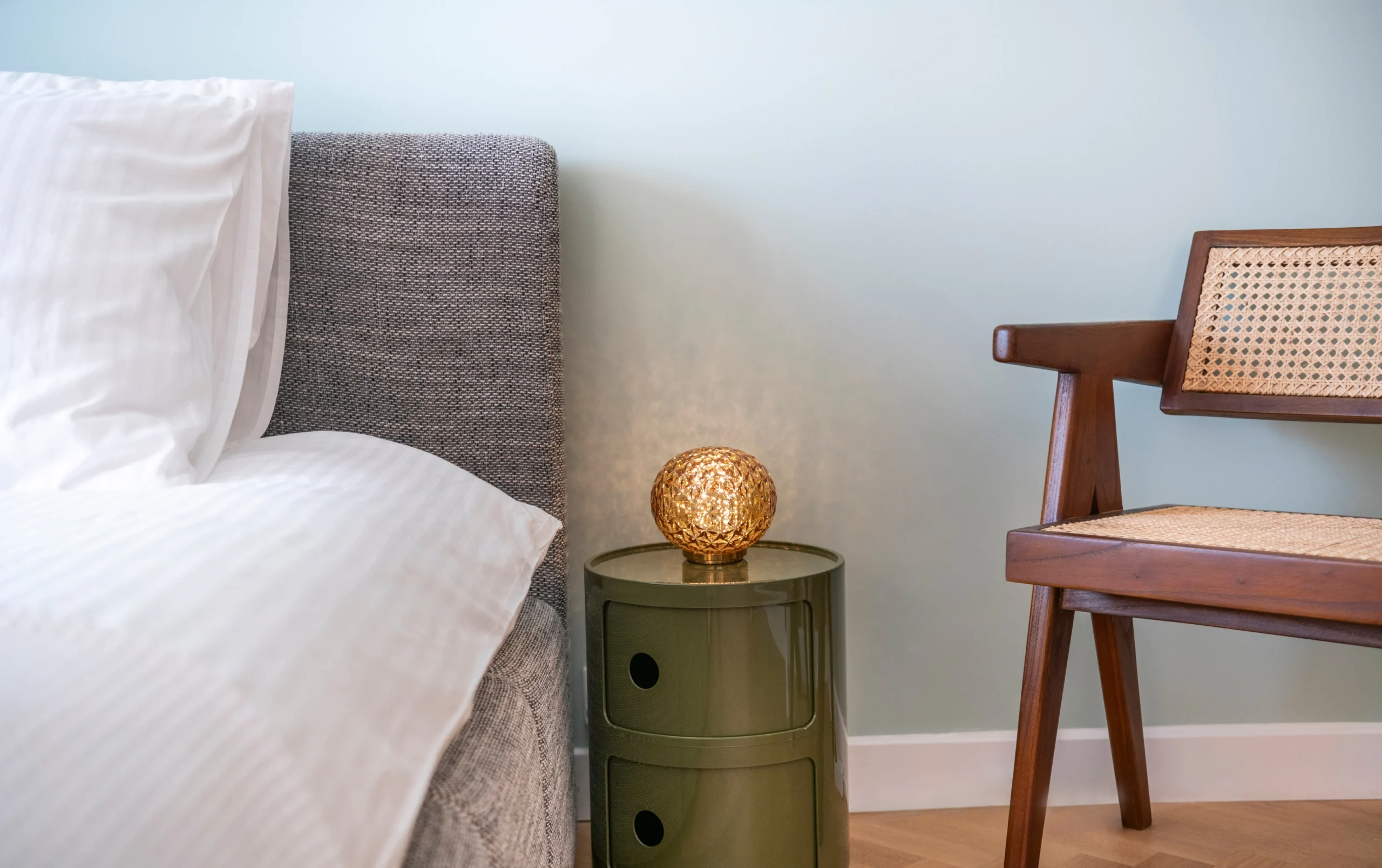 Luxury interior design bedroom in Nice