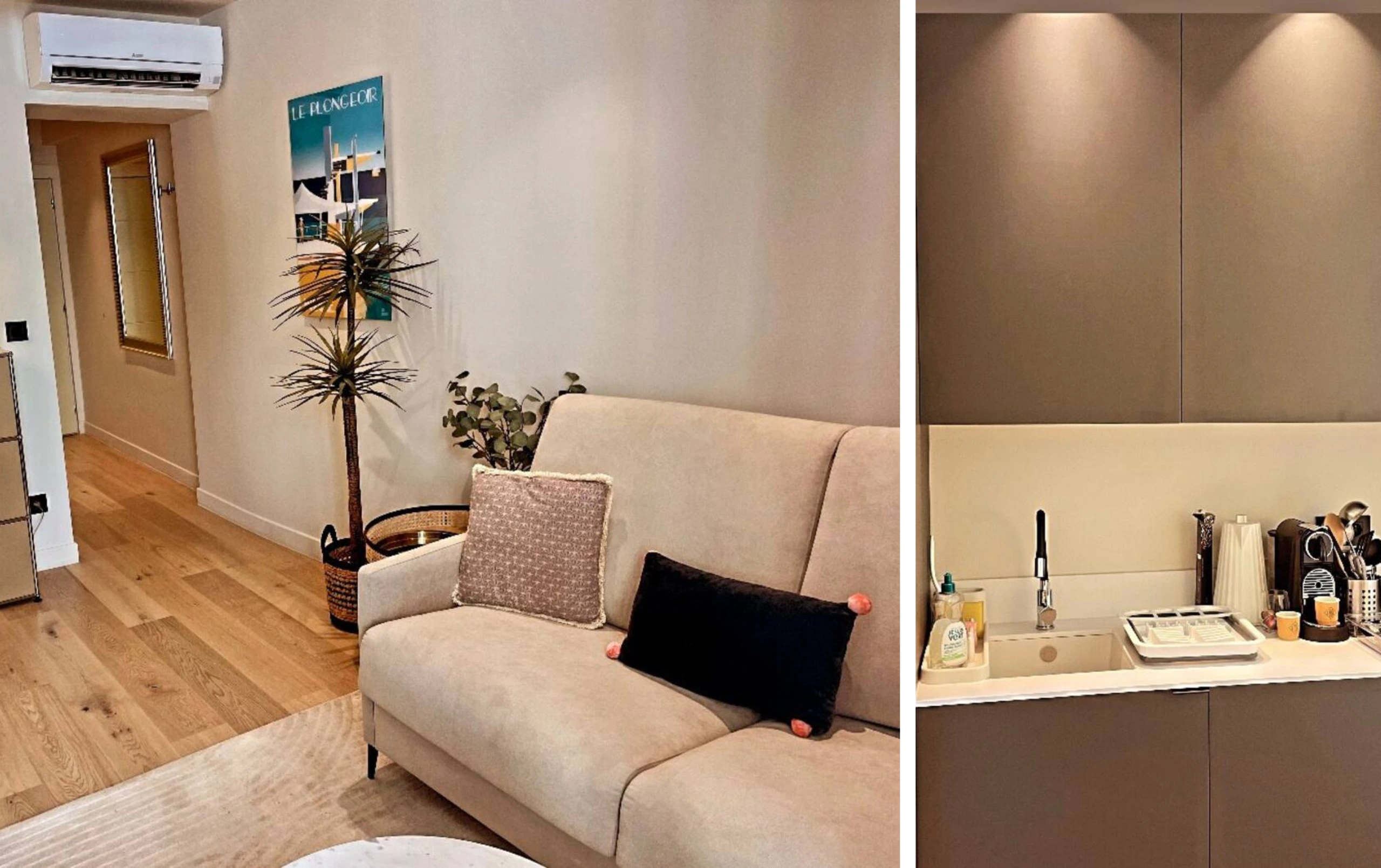 Luxury interior design for apartment in Nice