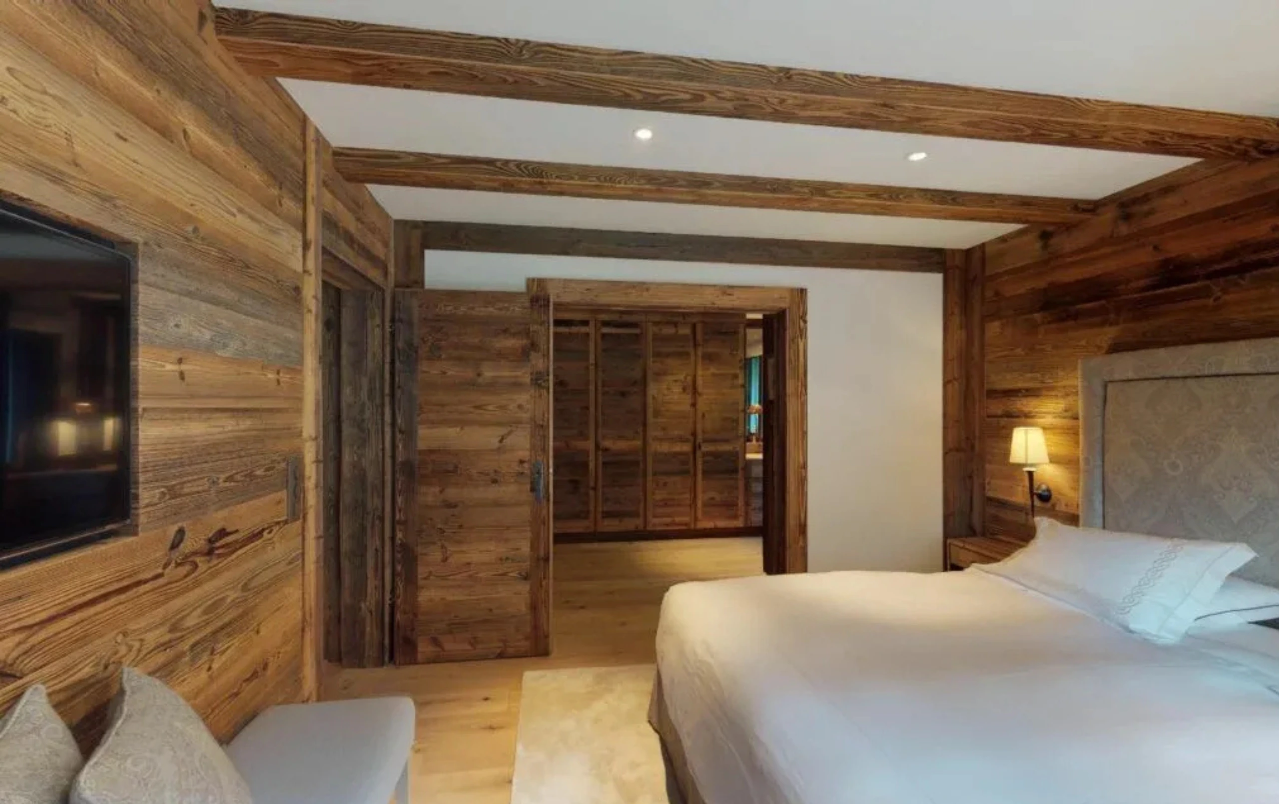 Luxury interior design for apartment in St. Mortiz