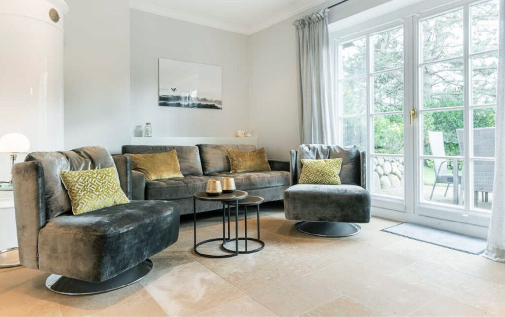 Luxury interior design for house in Sylt