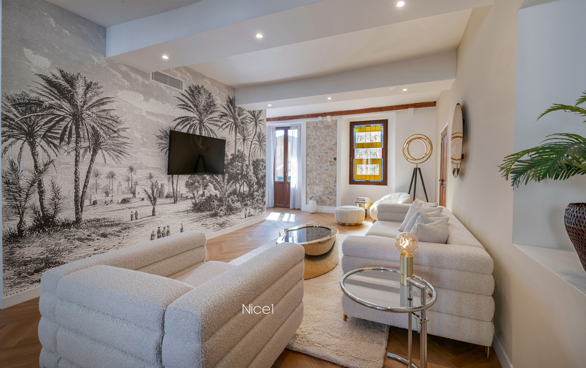 Interior design living area by Upscale Ventures