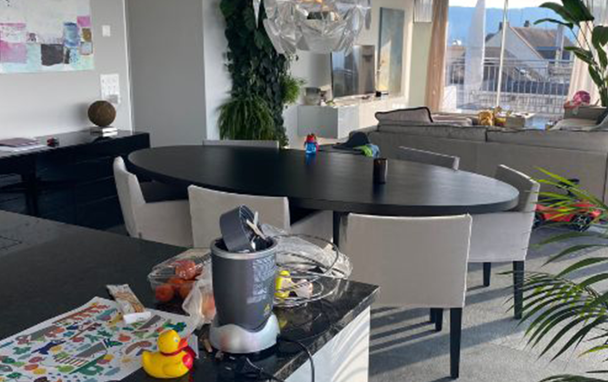 Interior design living area Zurich